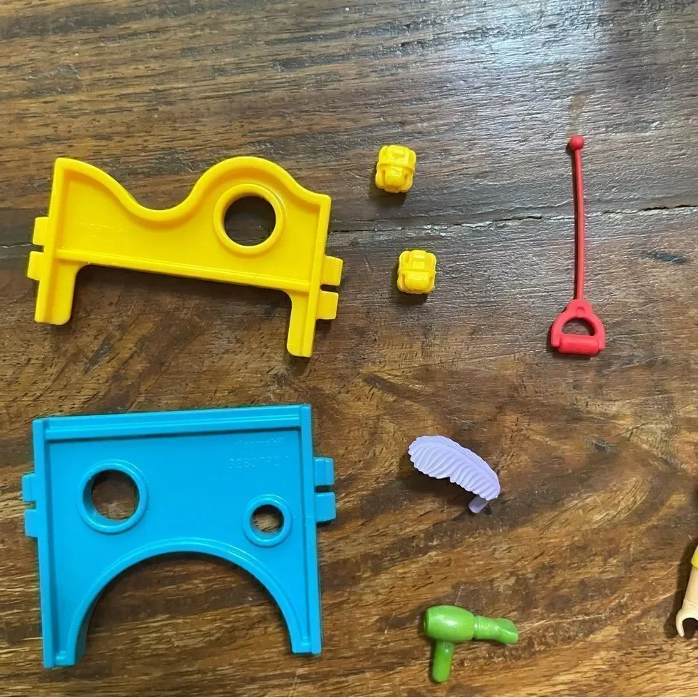 Lot of Random Playmobil Items with Figurine